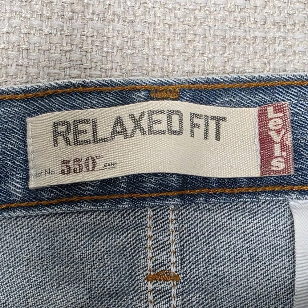 Vintage Levis 550 Jeans Men 36x30 Blue Denim 5 Pocket Relaxed‎ Cowboy 2000s